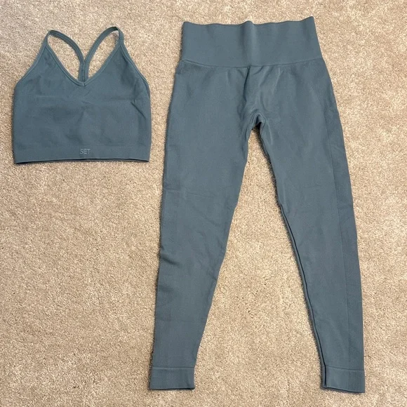 SET Active Ribbed Matching Set - Picture 1 of 3